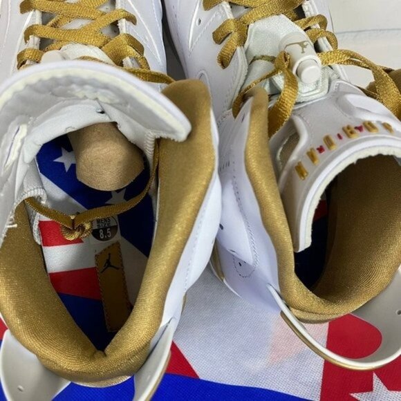 Jordan Golden Moments retro 6 & Retro 7 pack set gold Defining Moments IV‎ VII - Picture 7 of 12